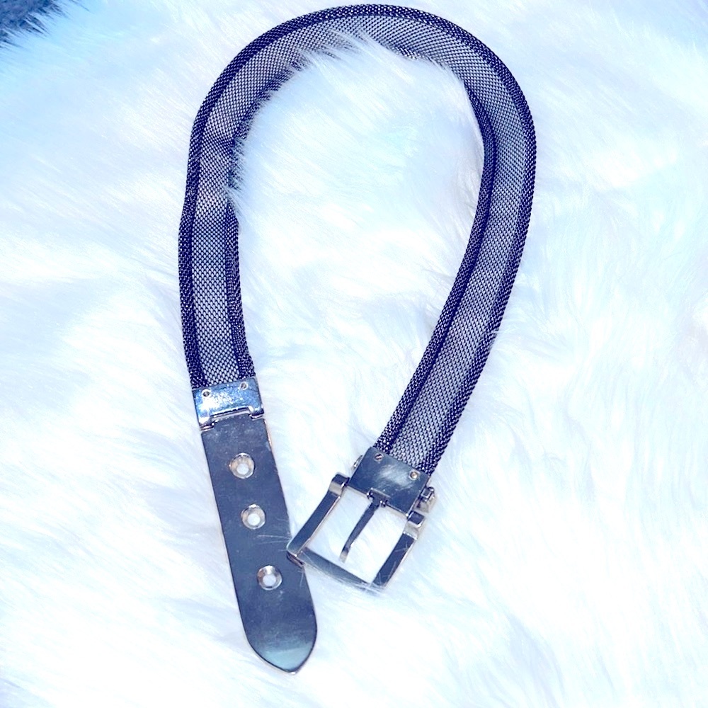 Silver Mesh Belt - Picture 6 of 11